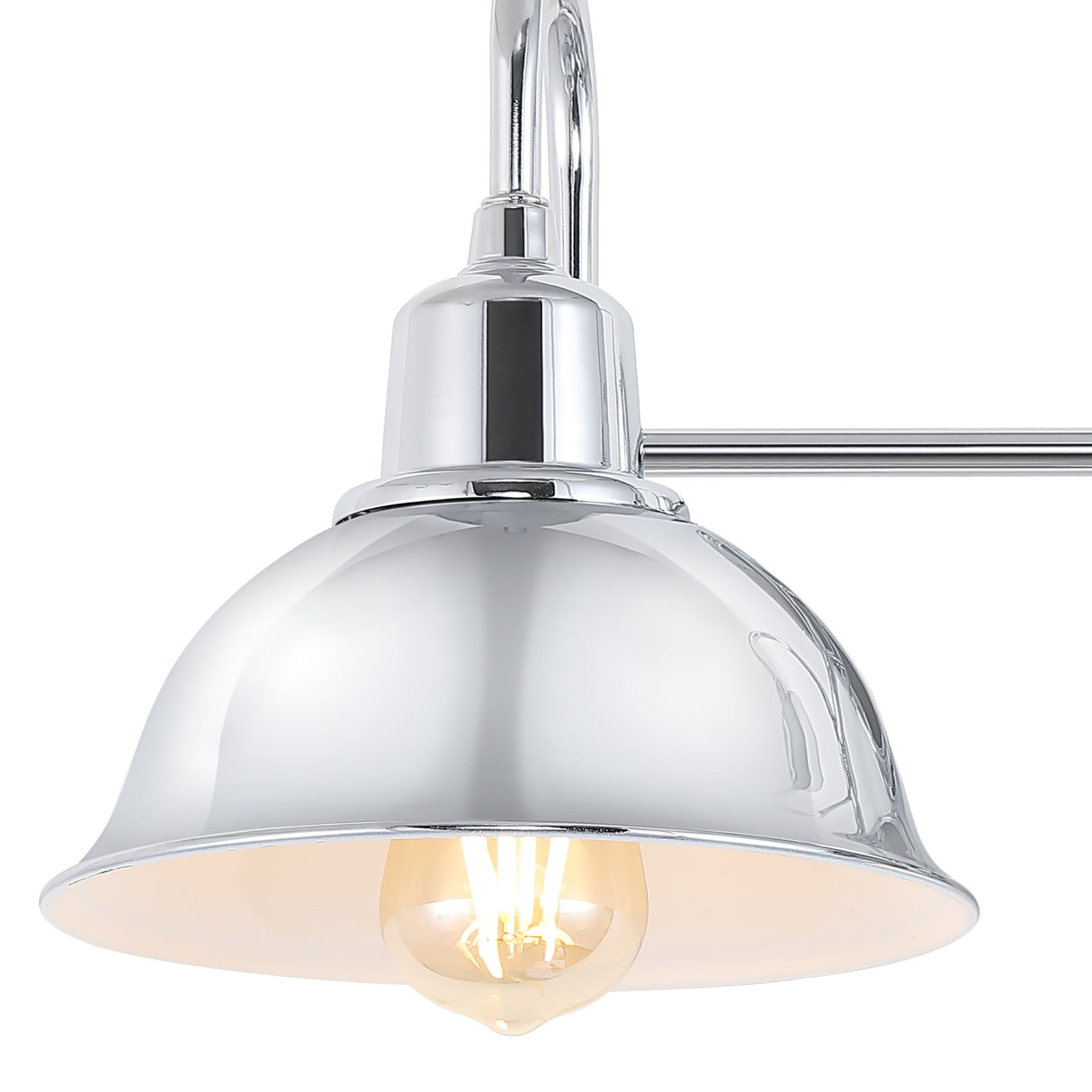 Frisco 3-Light Farmhouse Industrial Iron Shade Vanity