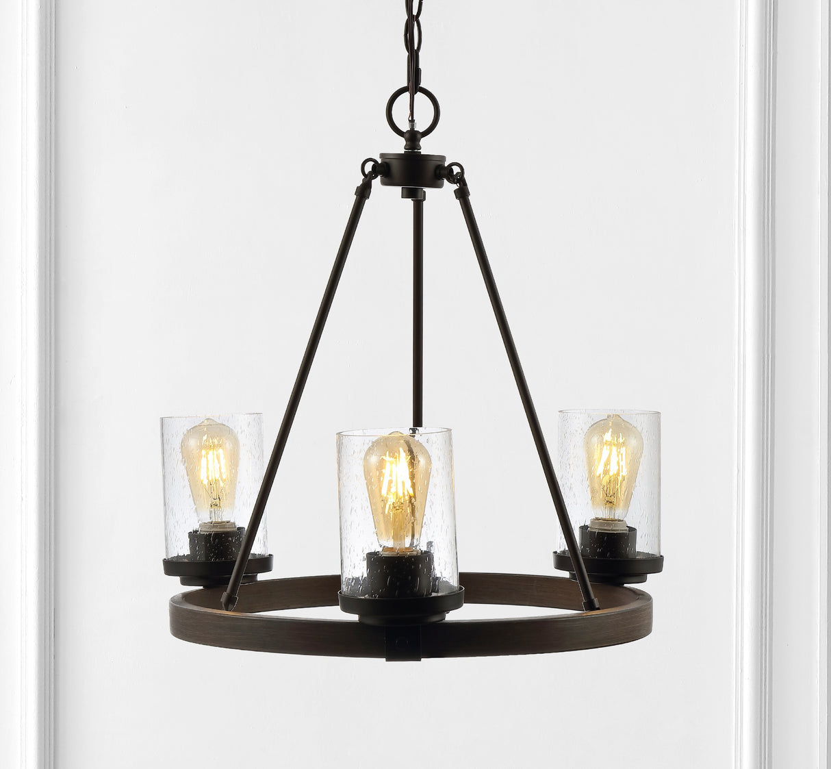 Coronet-3-Light-Iron/Seeded-Glass-Rustic-Farmhouse-LED-Chandelier-Chandeliers