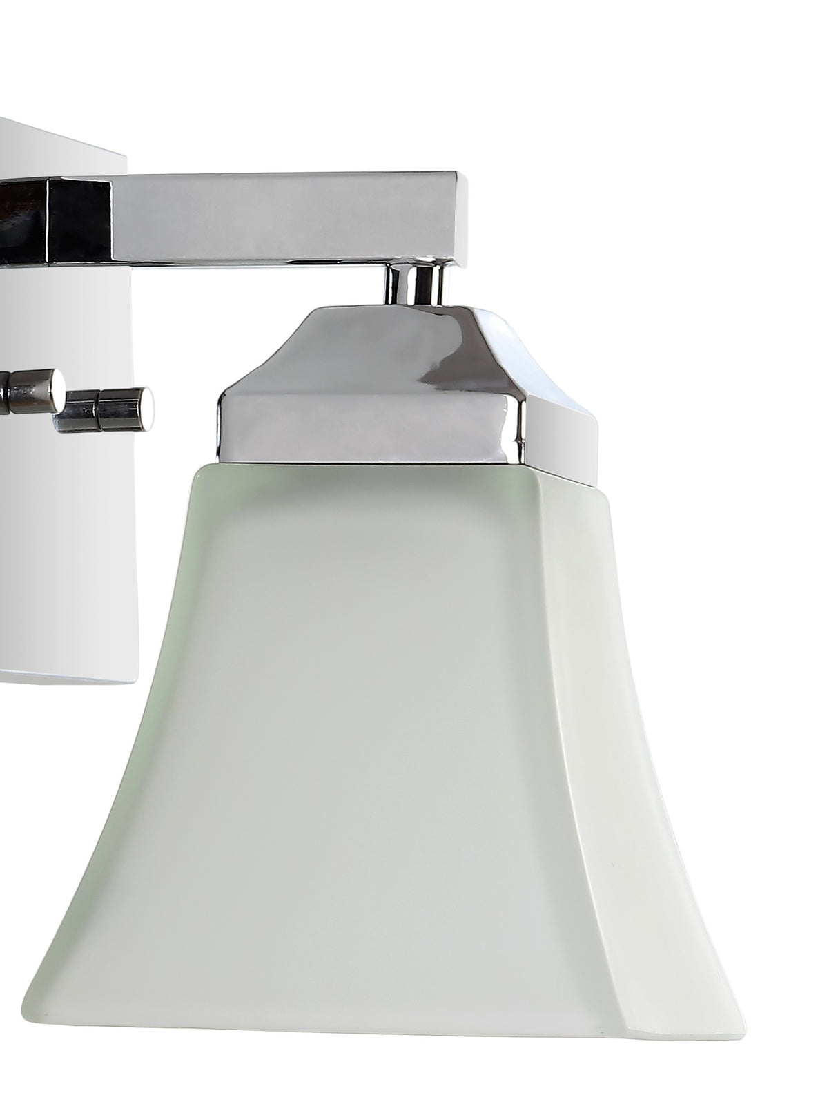 Staunton 1-Light Iron/Glass Modern Cottage LED Vanity Light