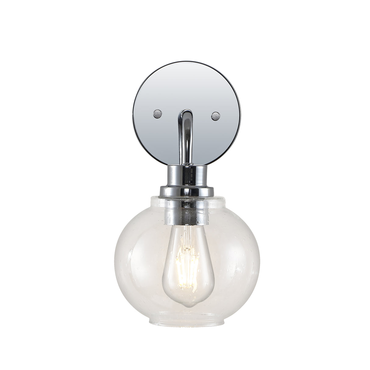 Sandrine-1-Light-Iron/Seeded-Glass-Cottage-Rustic-LED-Vanity-Light-Vanity-Lights