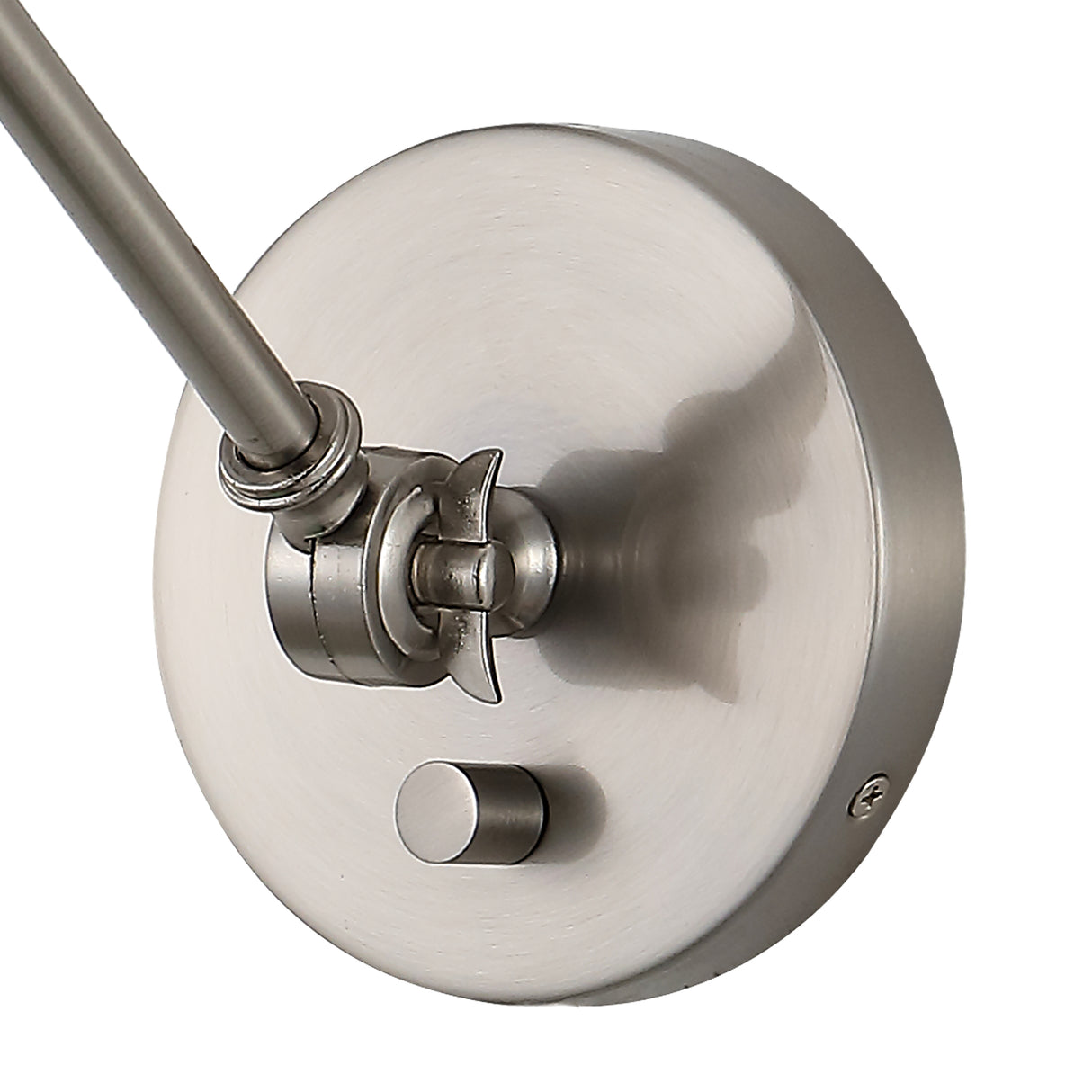 Cowie Iron/Glass Adjustable LED Wall Sconce