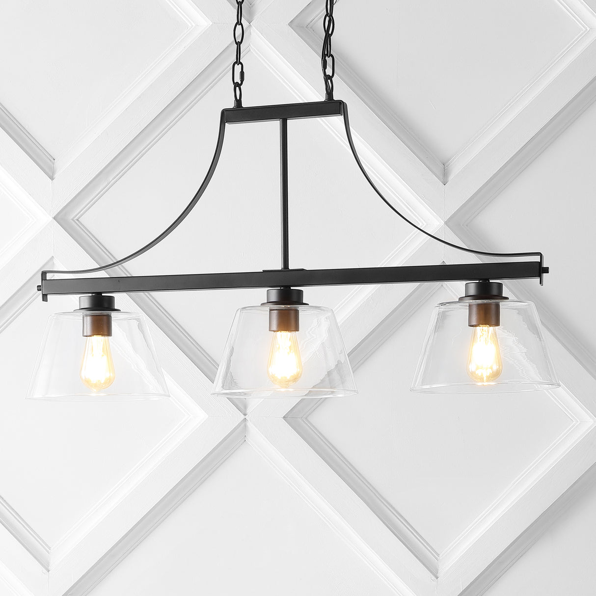 Jayden-3-Light-Industrial-Farmhouse-Iron/Glass-Linear-LED-Pendant-Pendants