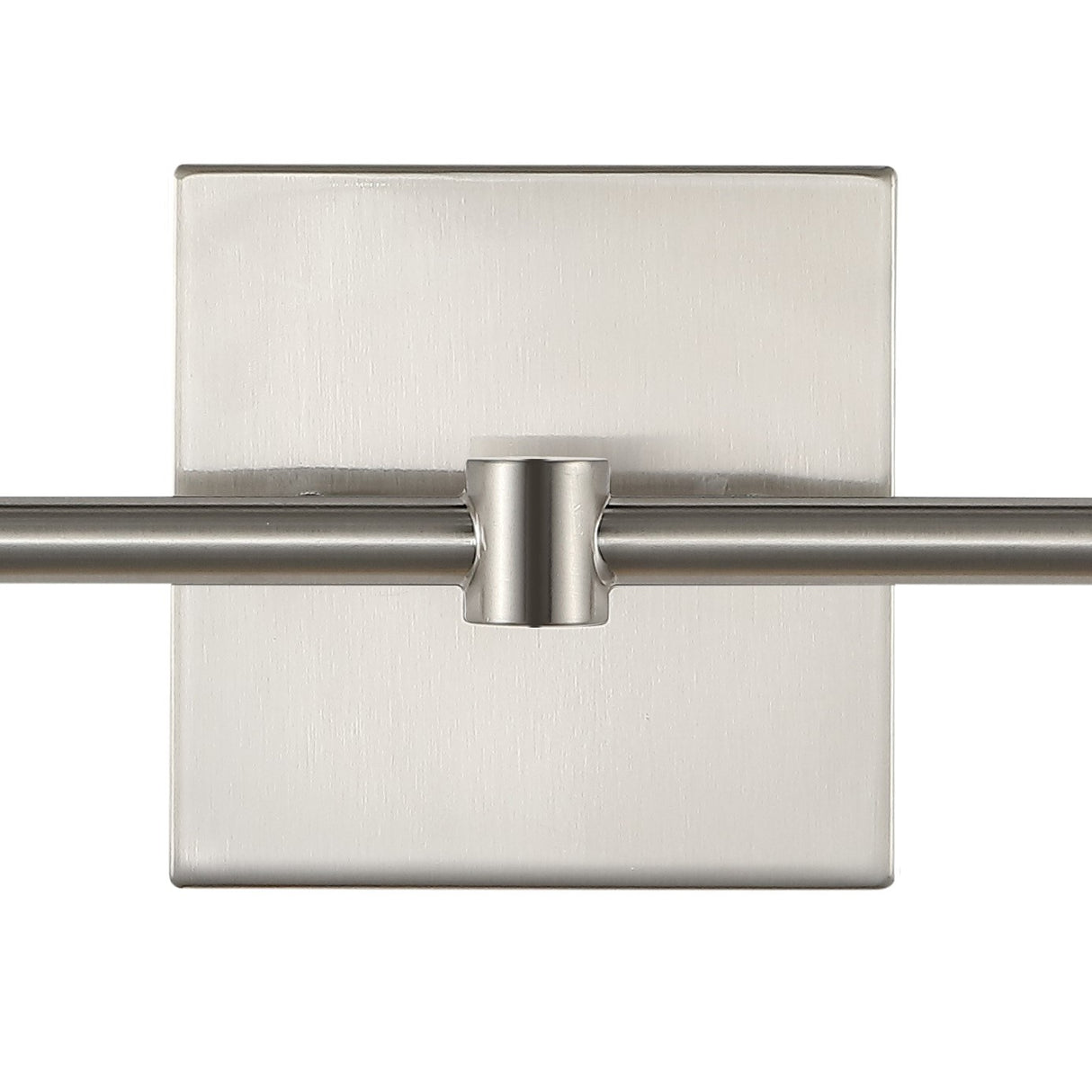 Cato 2-Light Modern Farmhouse Iron/Glass LED Vanity