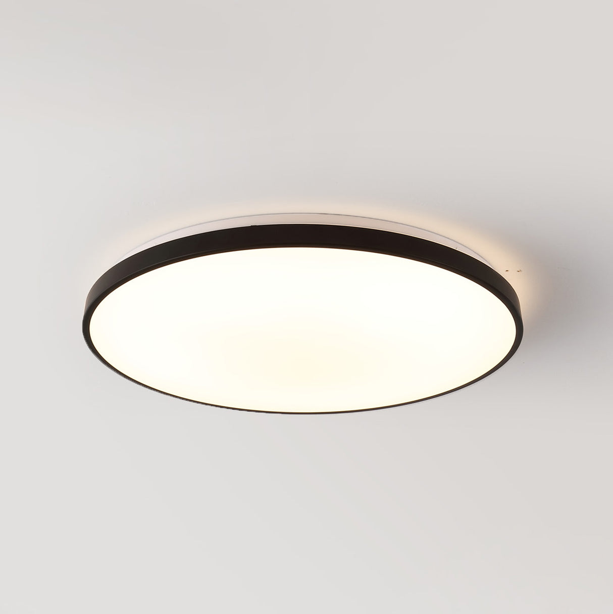 Astrid 1-Light Modern Minimalist Iron Circle Integrated LED Flush Mount
