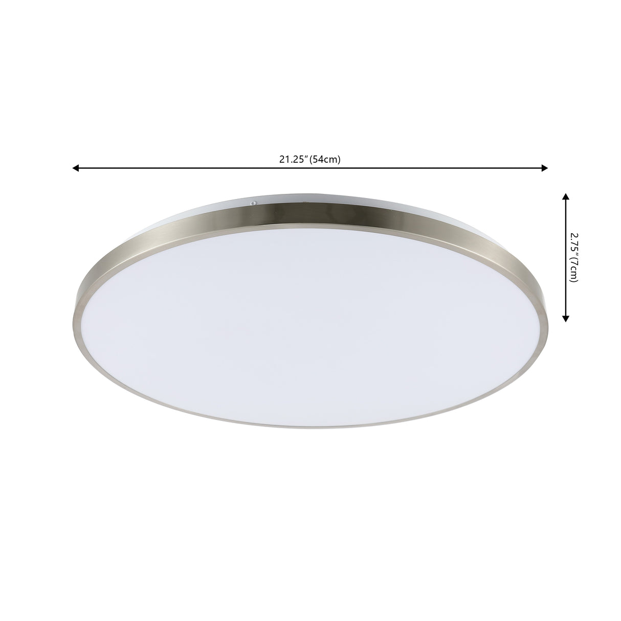 Astrid 1-Light Modern Minimalist Iron Circle Integrated LED Flush Mount