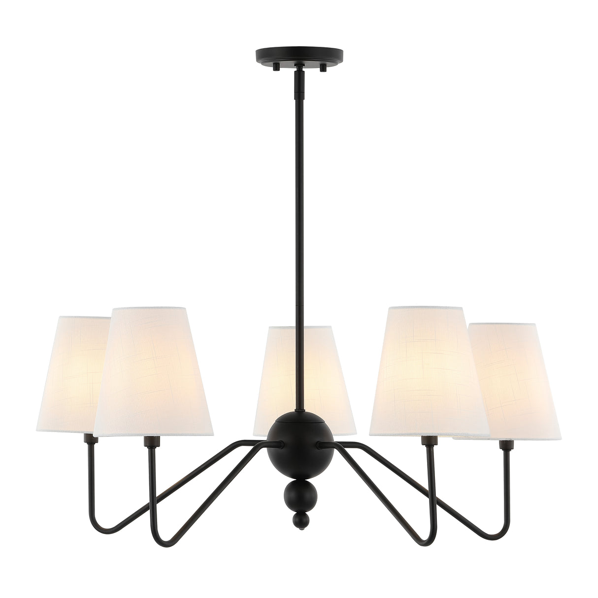 Skylar-5-Light-Classic-Minimalist-Iron-Inverted-Gourd-LED-Chandelier-Chandeliers