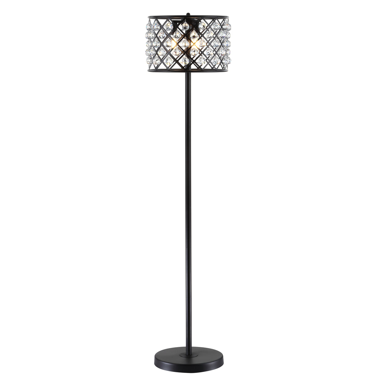 Elizabeth Crystal/Metal LED Floor Lamp
