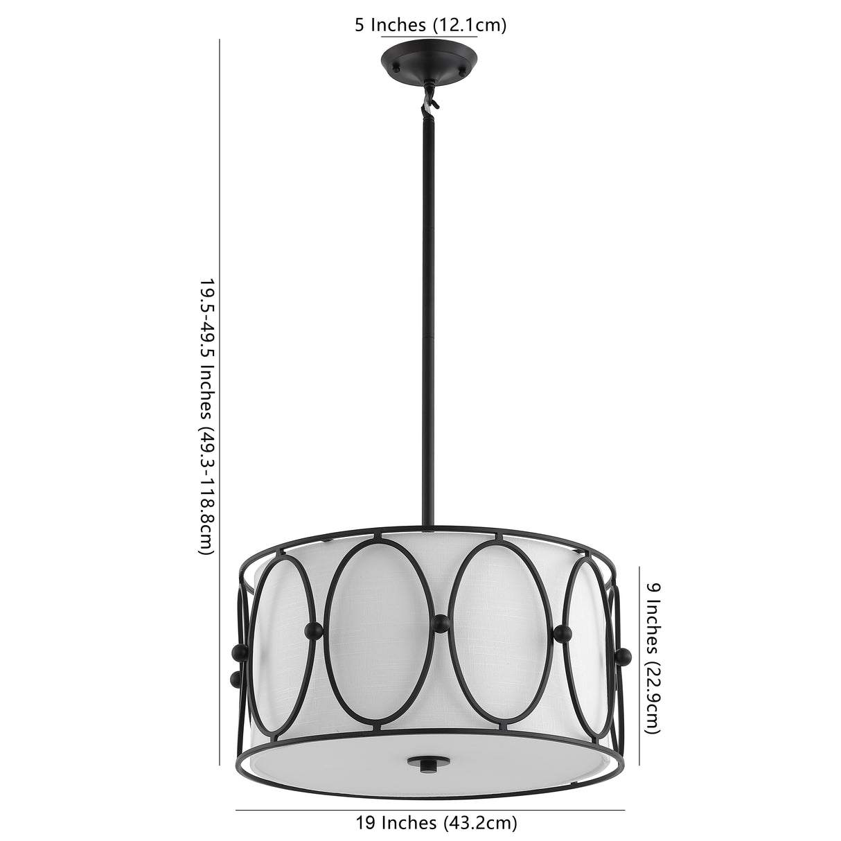 Violetta Metal LED Pendant