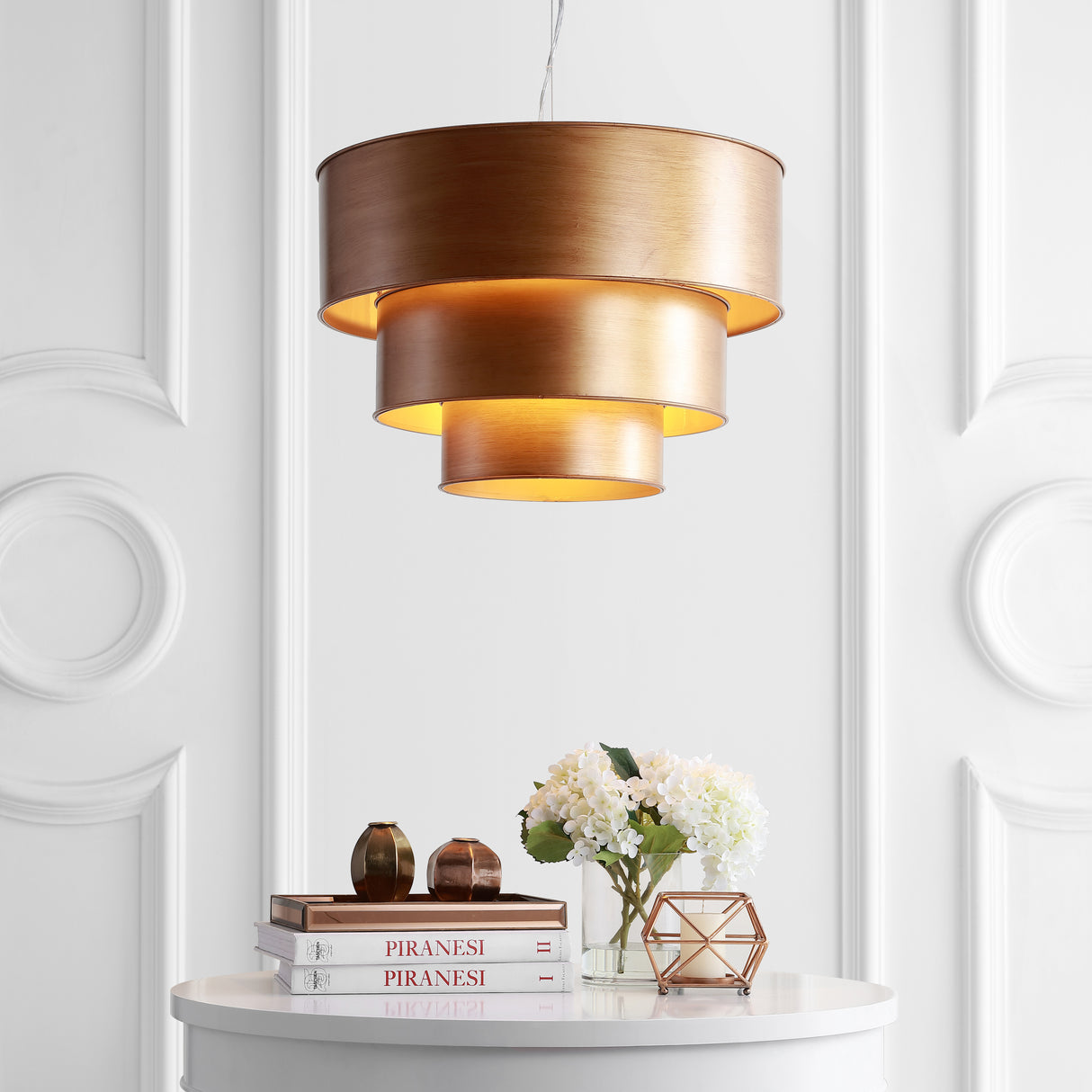 Lynn 3-Tier Metal LED Pendant
