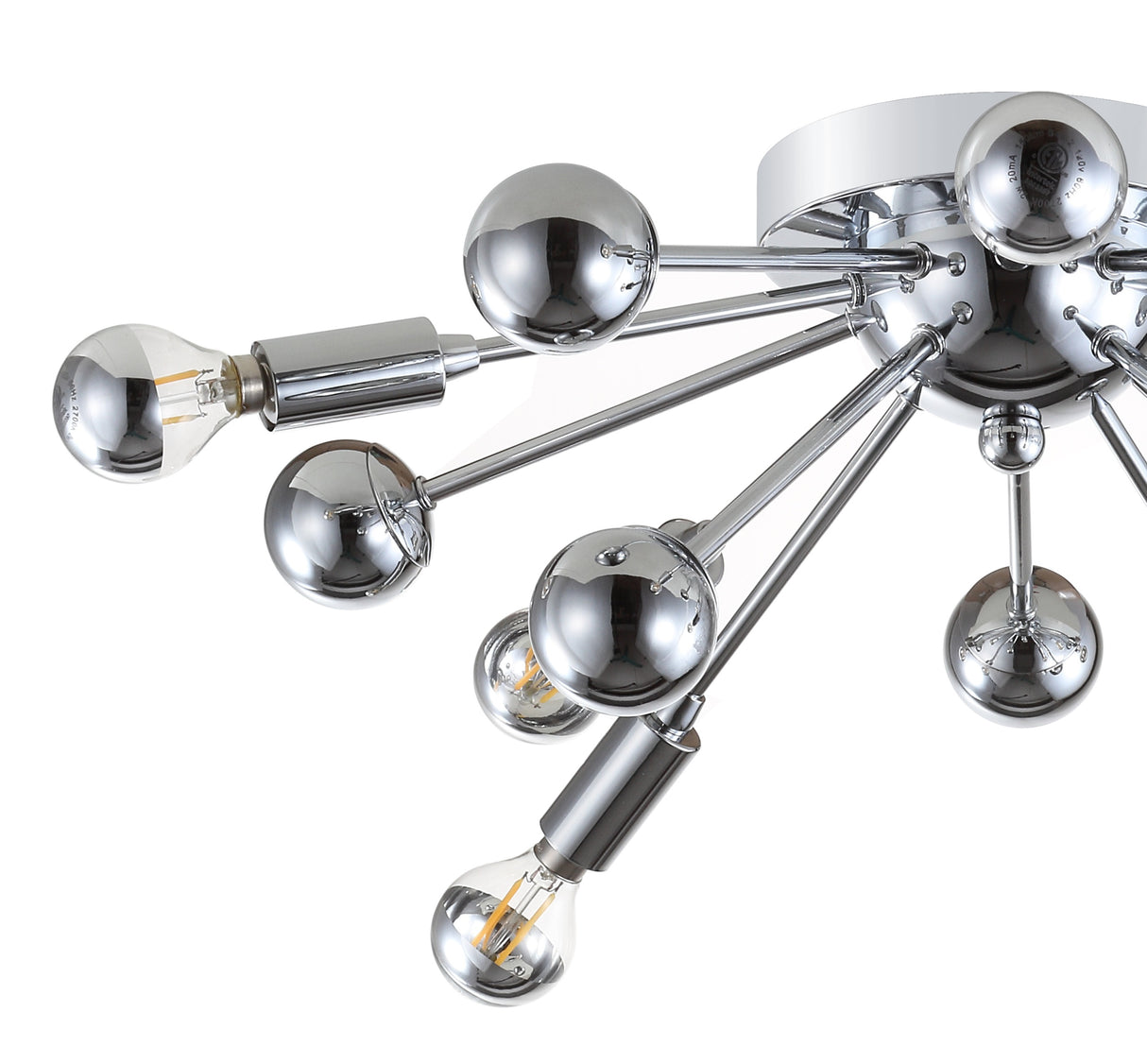 Copernicus 7-Light Metal LED Flush Mount