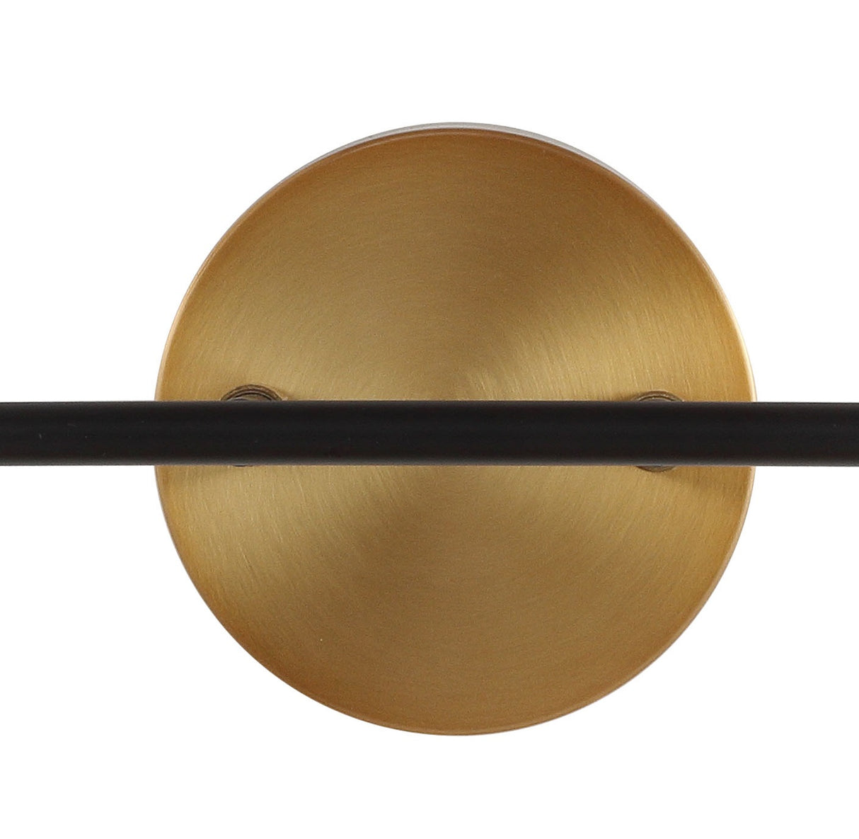 Caleb 2-Light Contemporary Transitional Iron/Glass LED Vanity Light