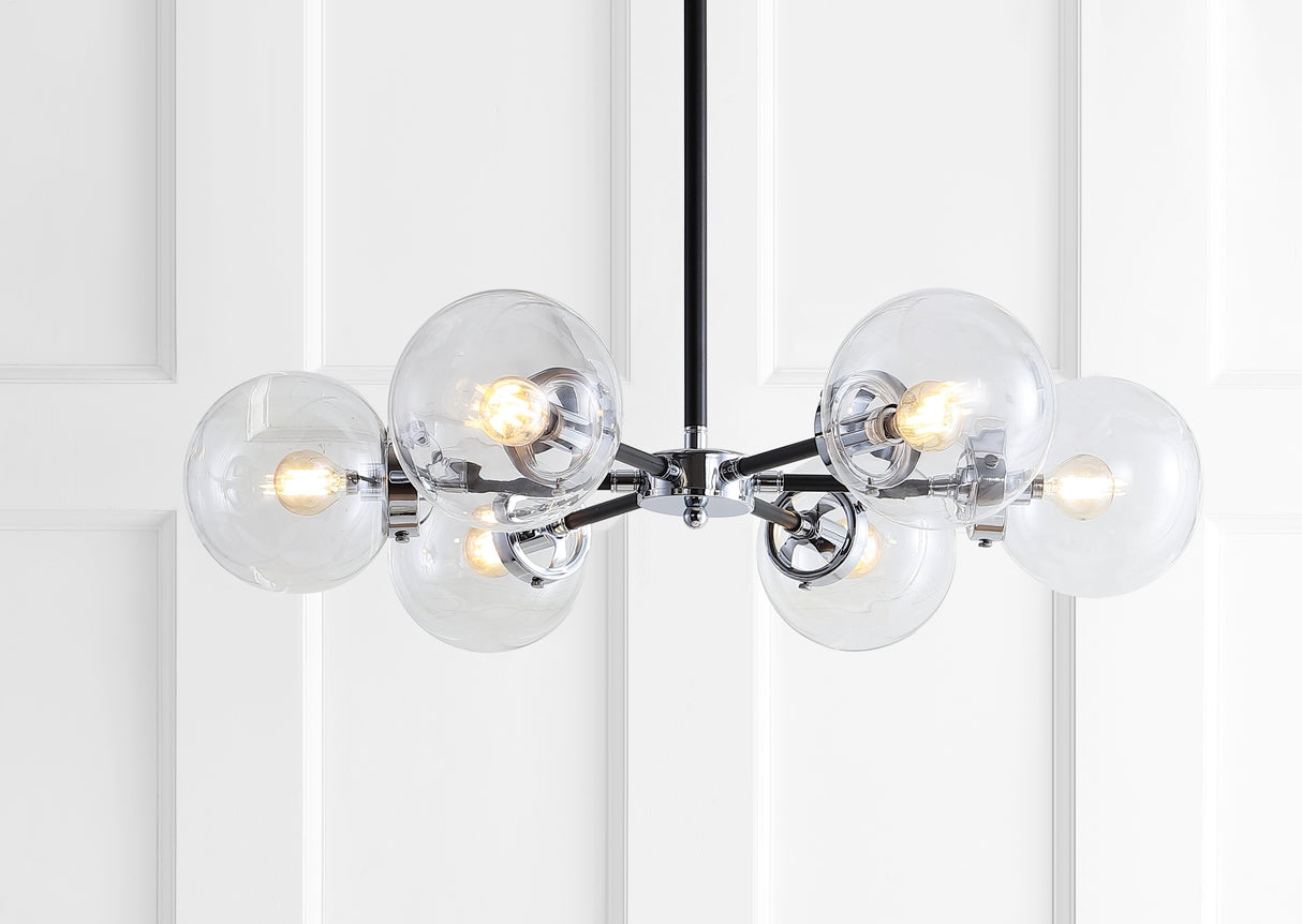Caleb Brass Cluster Pendant