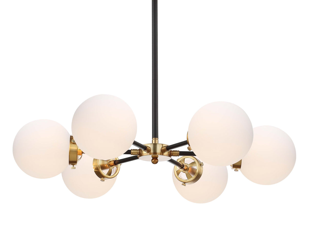 Caleb-Brass-Cluster-Pendant-Brass-Gold/Black-Pendants