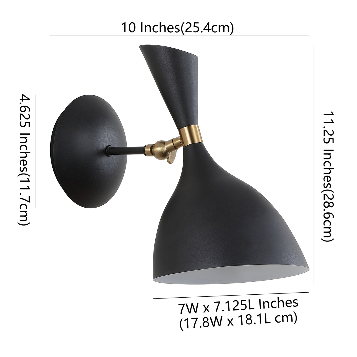Josef Iron Retro LED Wall Sconce