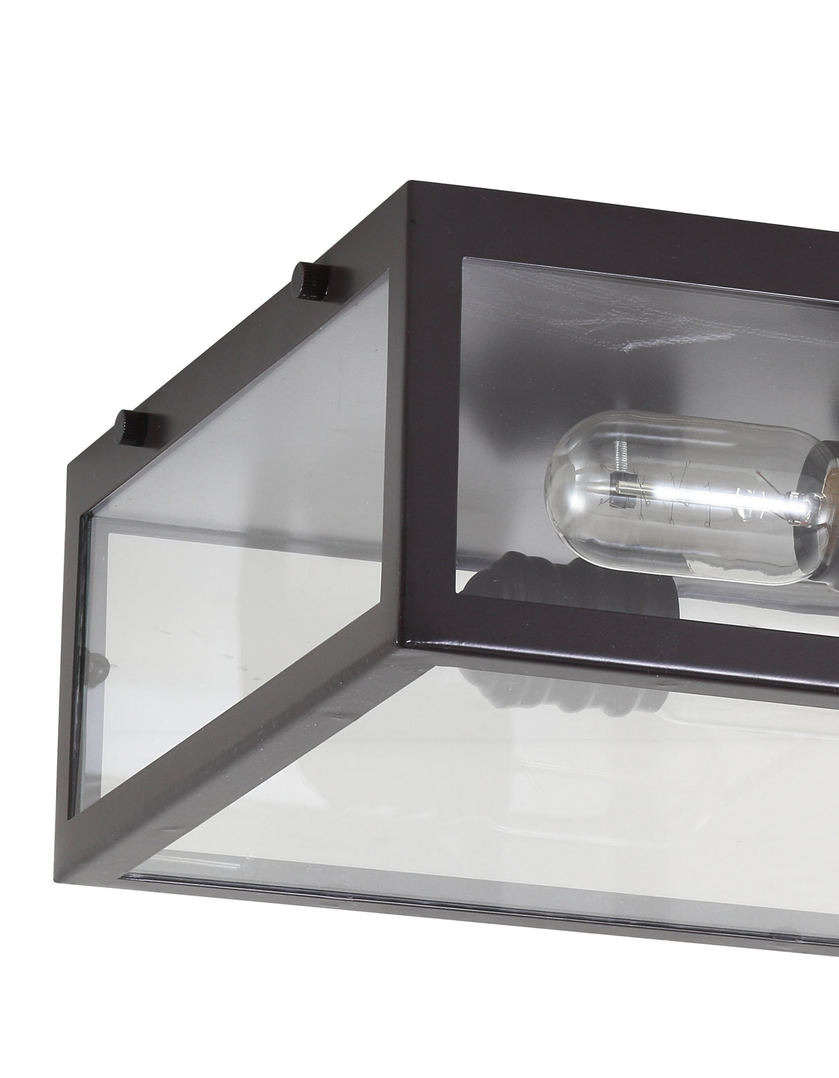 Grayson Metal/Glass LED Flush Mount