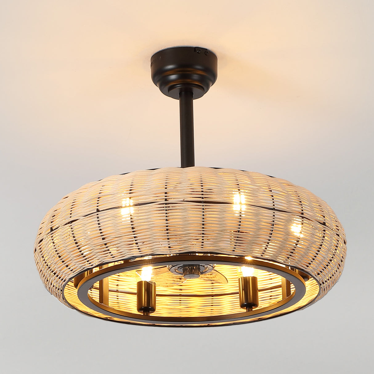 Cassidy-6-Light-LED-Ceiling-Fan,-Metal/Rattan,-Remote/App,-Adjustable-Height-Ceiling-Fans