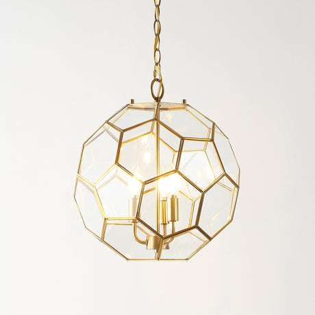 Bee-3-Light-Modern-Bohemian-Iron/Glass-LED-Pendant-Pendants