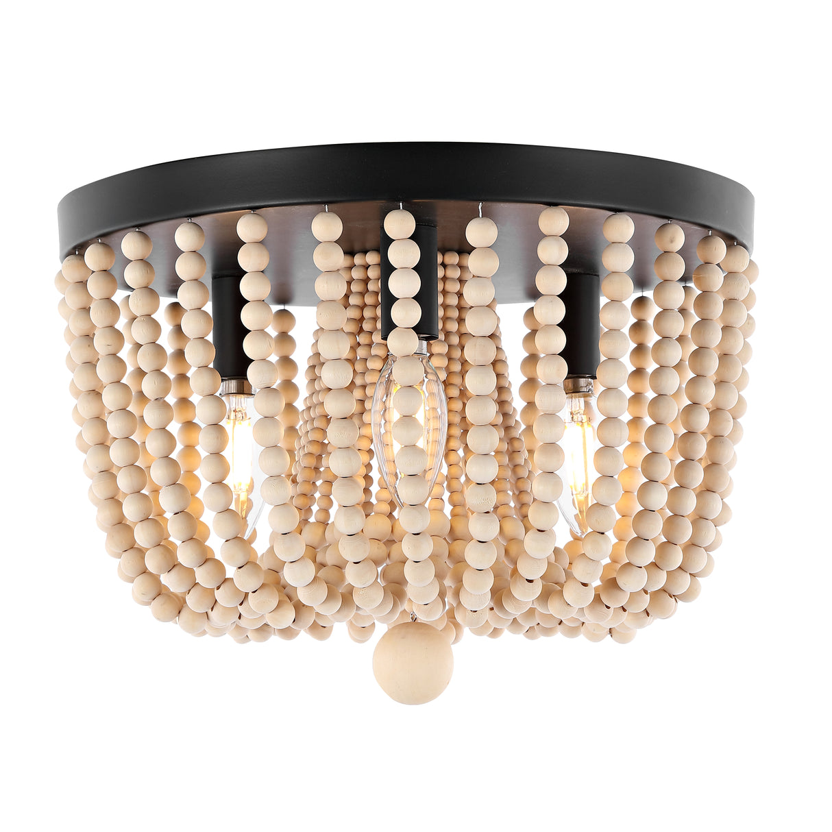 Eivissa-3-Light-Coastal-Farmhouse-Iron/Wood-Bead-LED-Flush-Mount-Flush-Mounts
