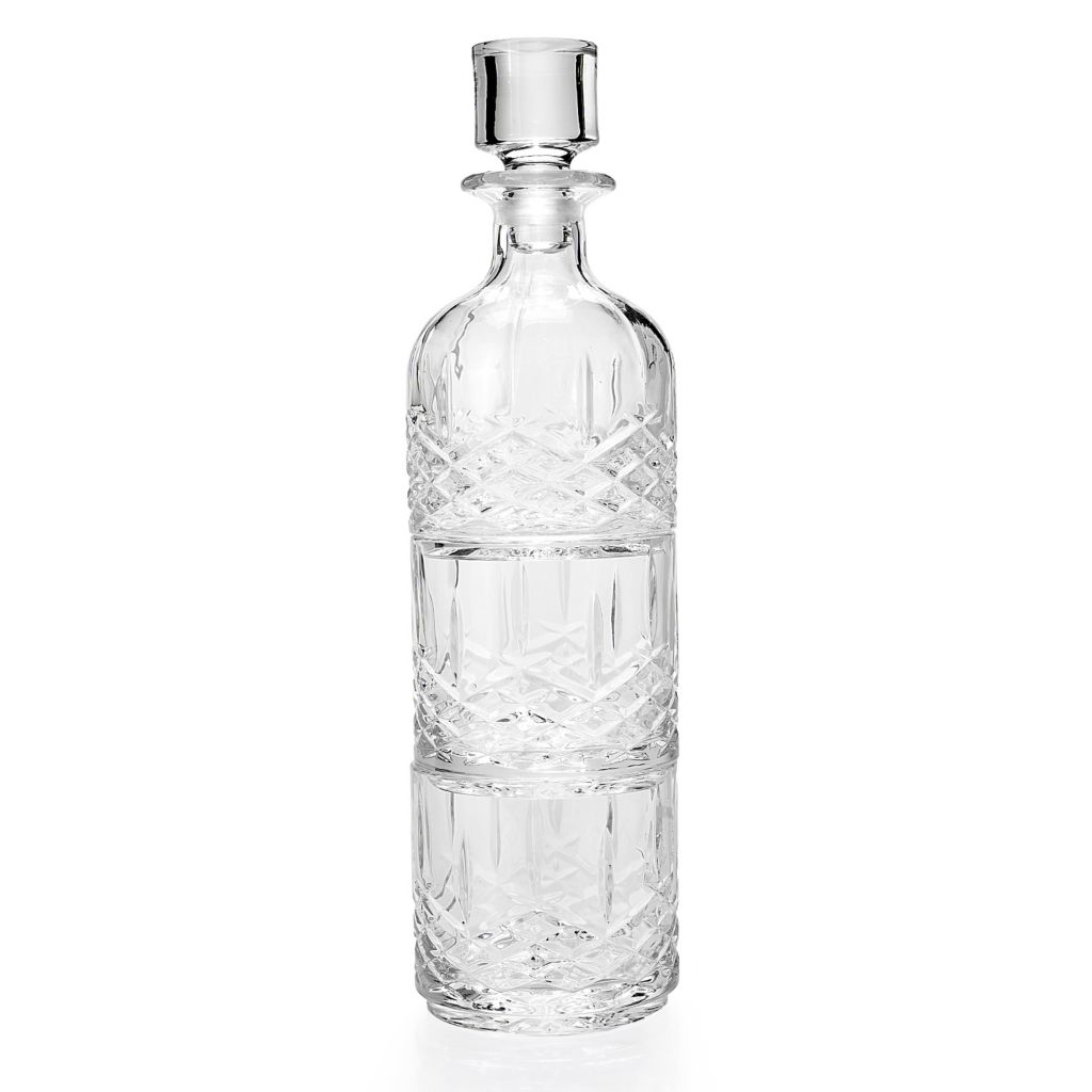 Marquis by Waterford Markham Stackable Decanter & Set of 2 Tumblers