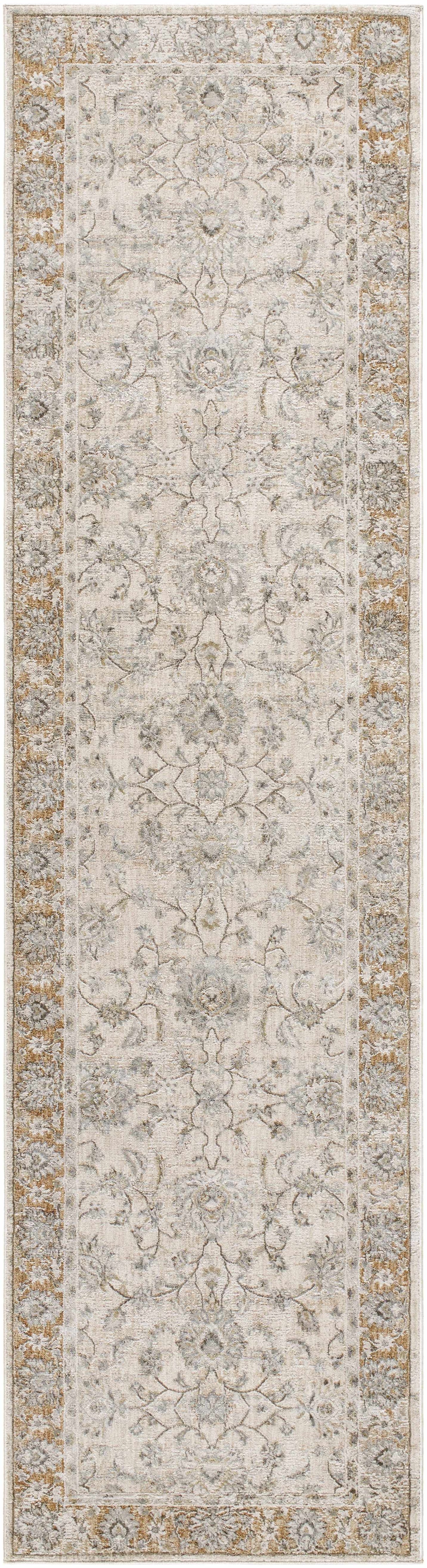 Kerem Cream Damask Rug