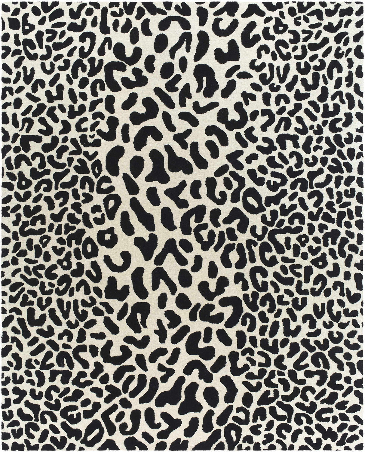 Kass Leopard Print Area Rug - Clearance