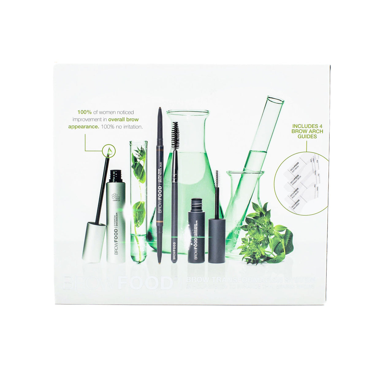 LASHFOOD BrowFood Brow Transformation System BRUNETTE - New