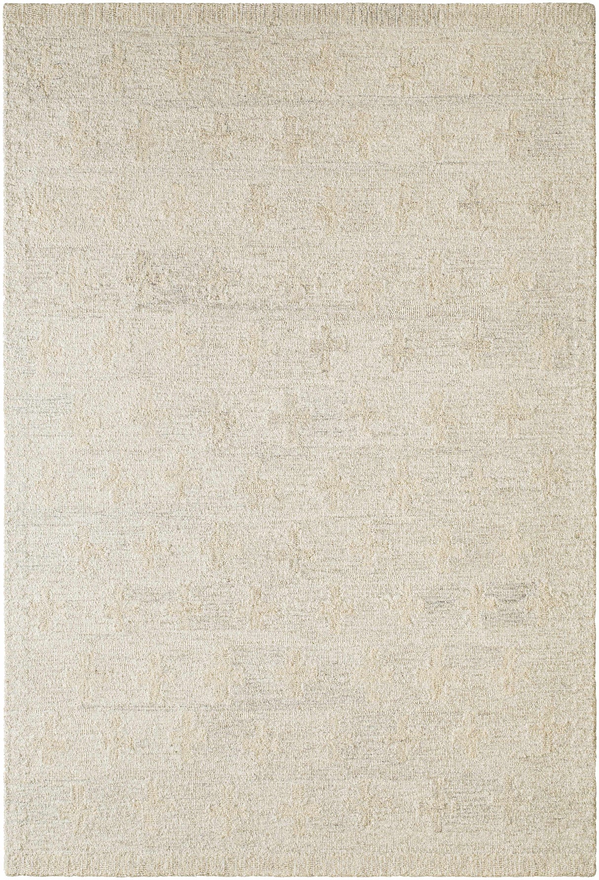Lotta Peach Modern Wool Area Rug