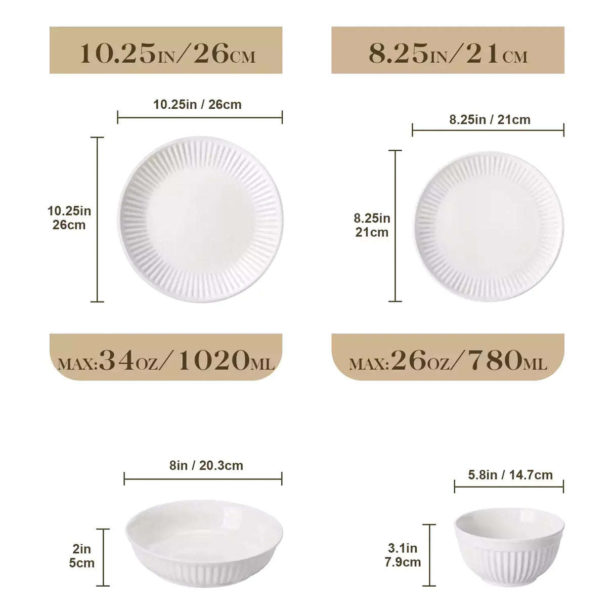 Leila 16 Piece Dinnerware Set