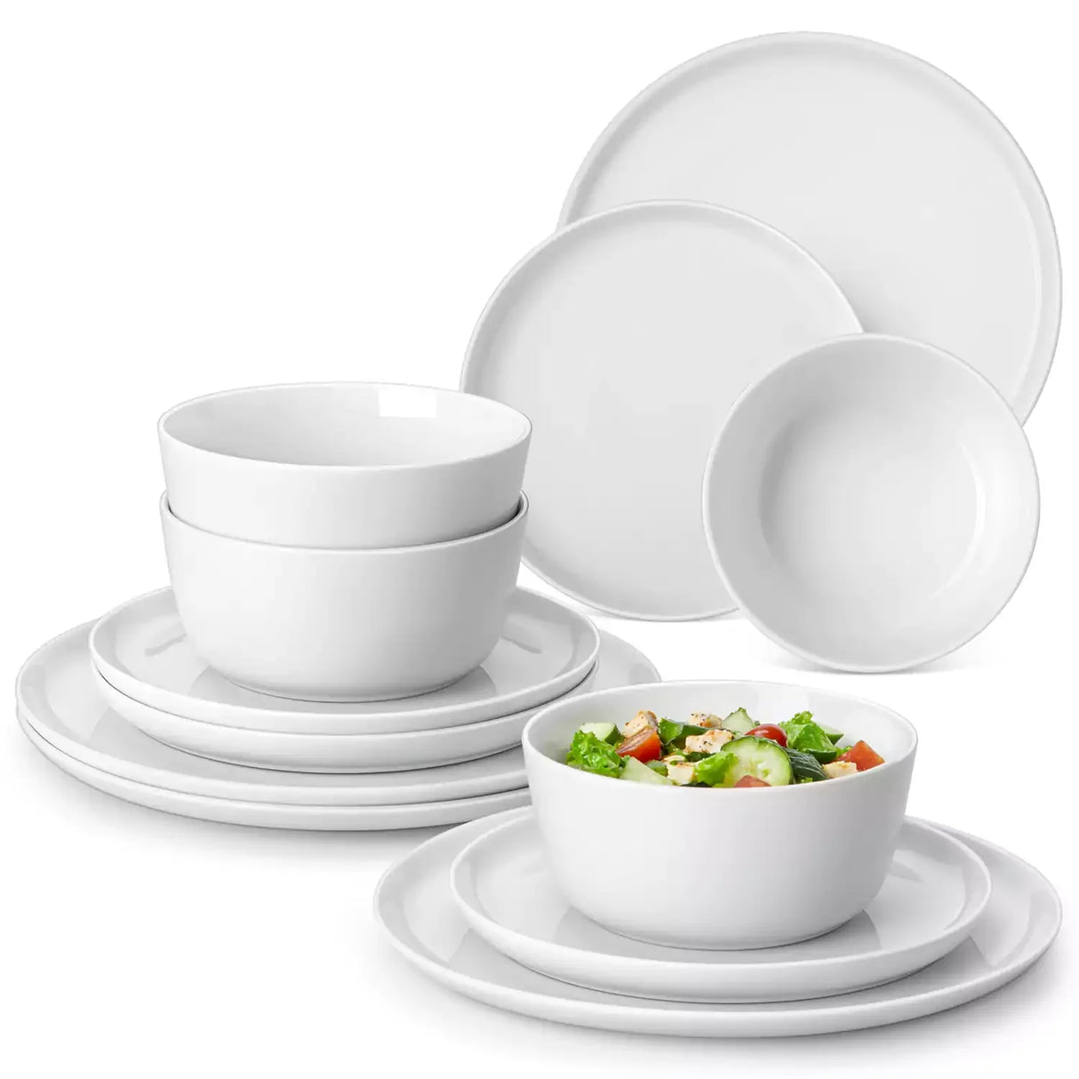 Lexi 12 Piece Dinnerware Set