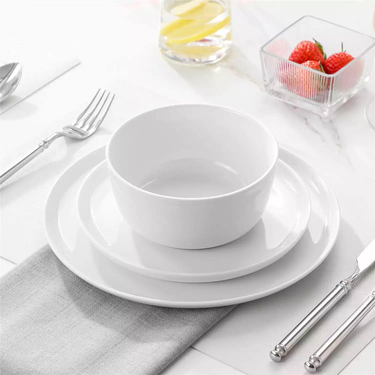 Lexi 12 Piece Dinnerware Set