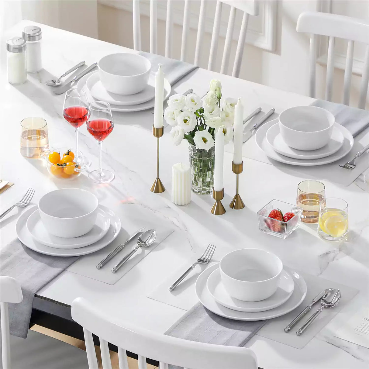Lexi 12 Piece Dinnerware Set