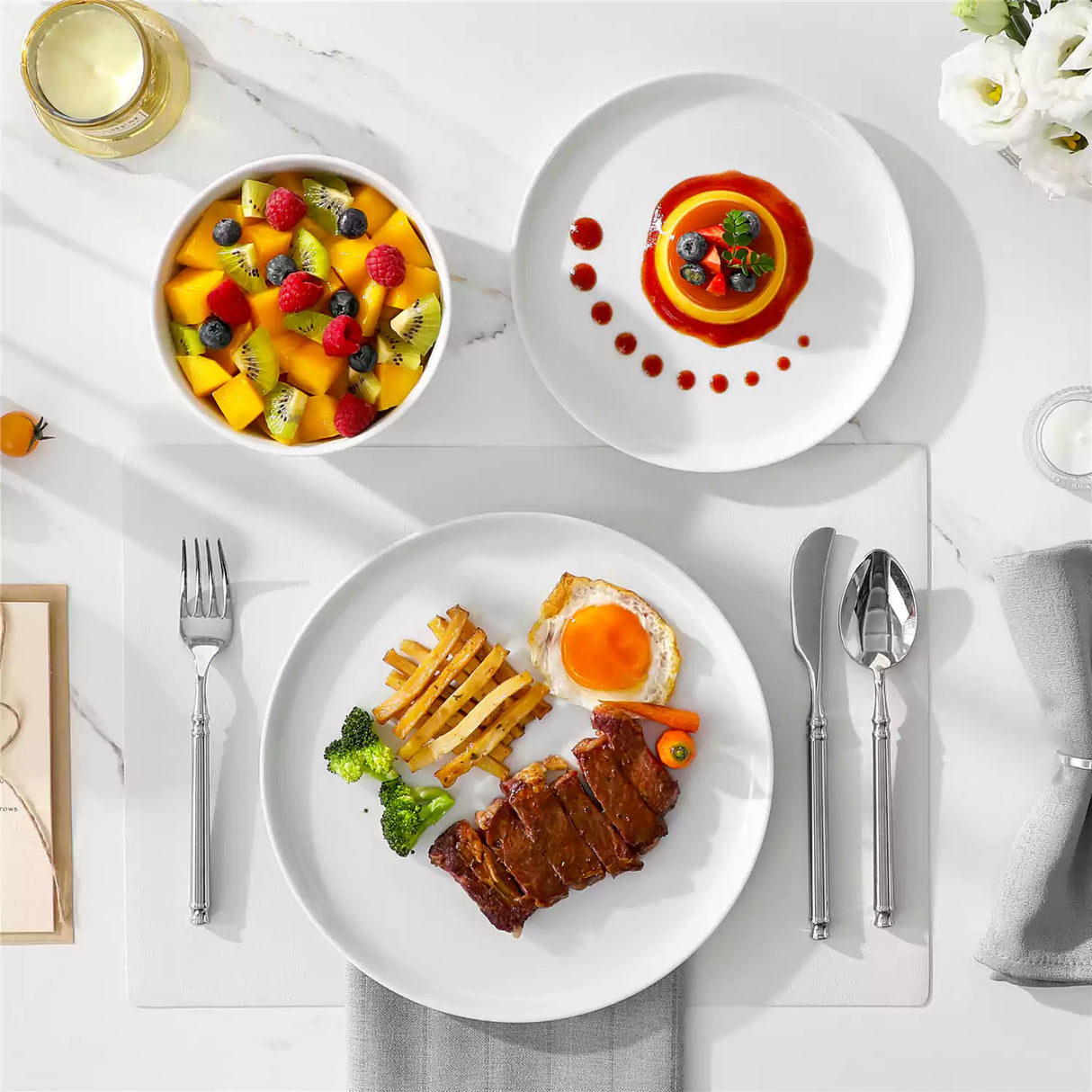 Lexi 12 Piece Dinnerware Set