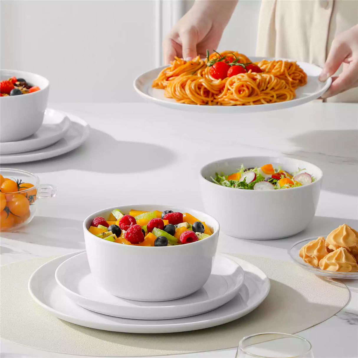 Lexi 12 Piece Dinnerware Set