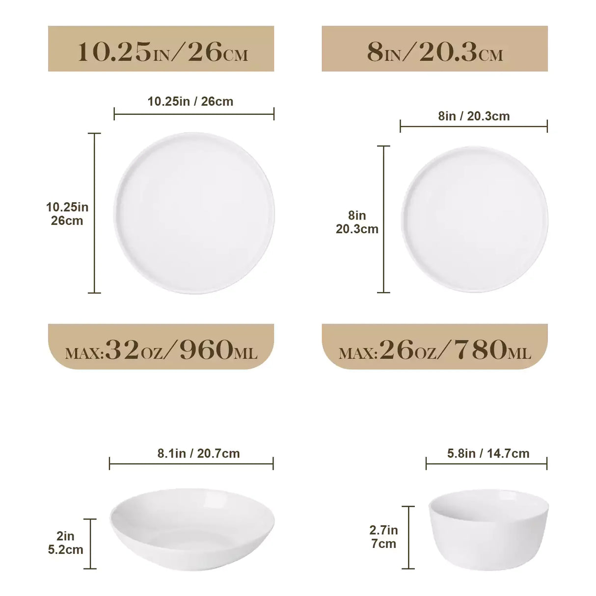 Lexi 16 Piece Dinnerware Set