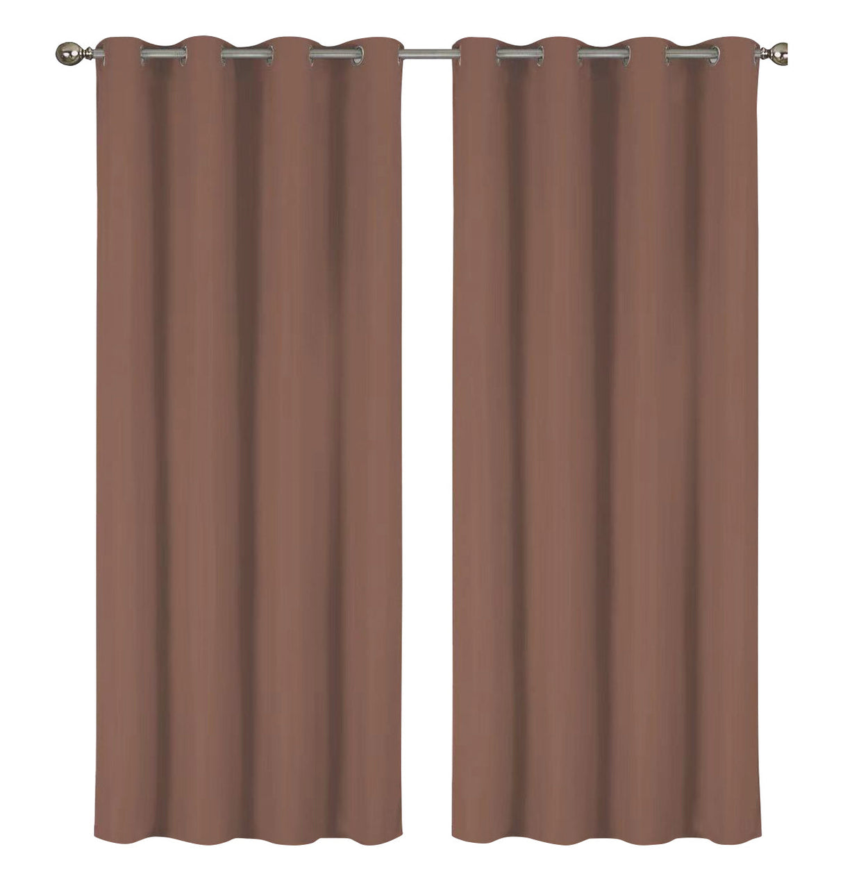 2 Pack - 55" x 84" Solid Thermal Blackout Panels (19 Colors)