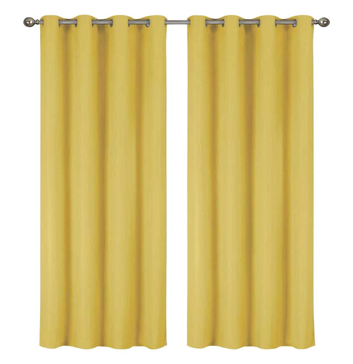 2 Pack - 55" x 84" Solid Thermal Blackout Panels (19 Colors)