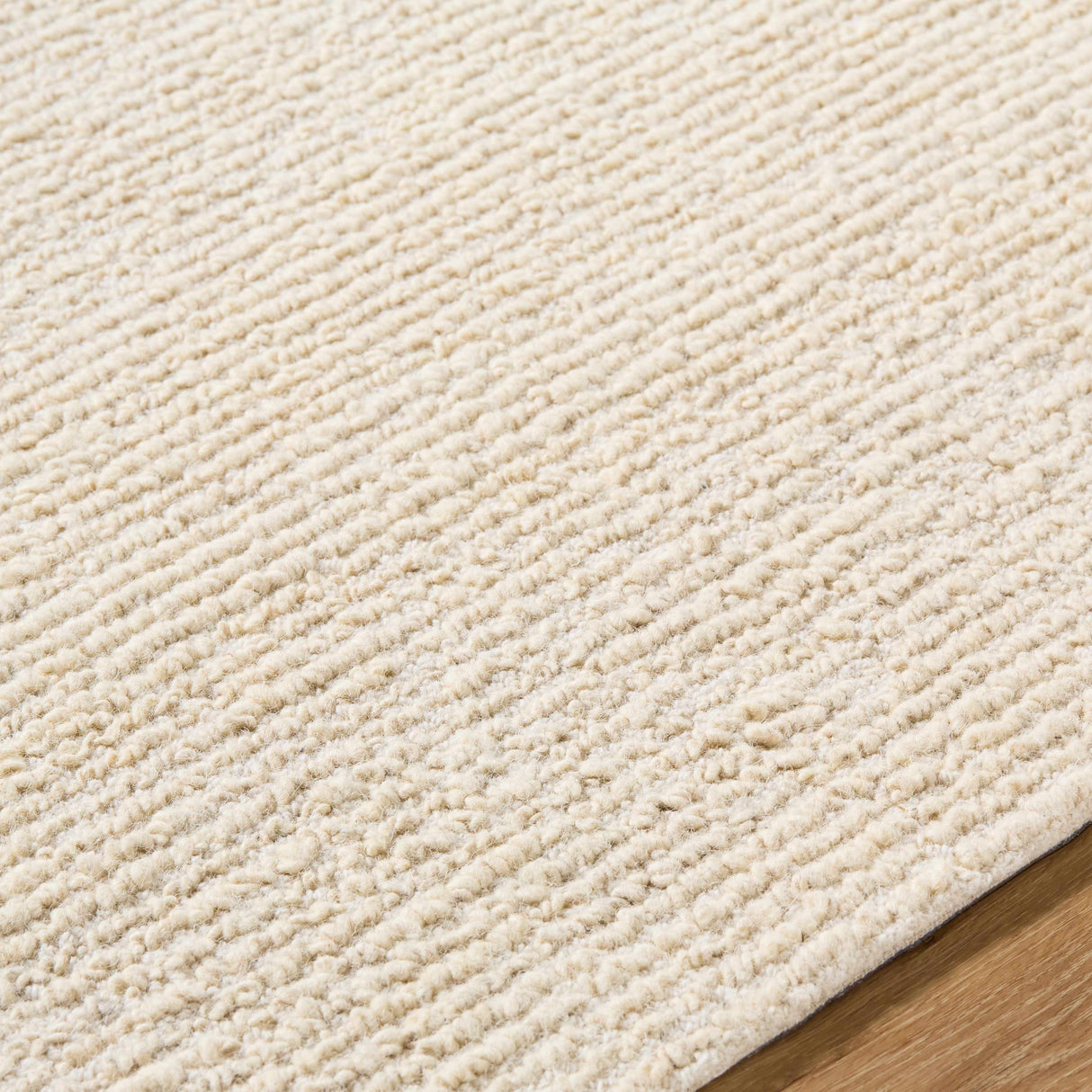 Winta Cream Wool Area Rug