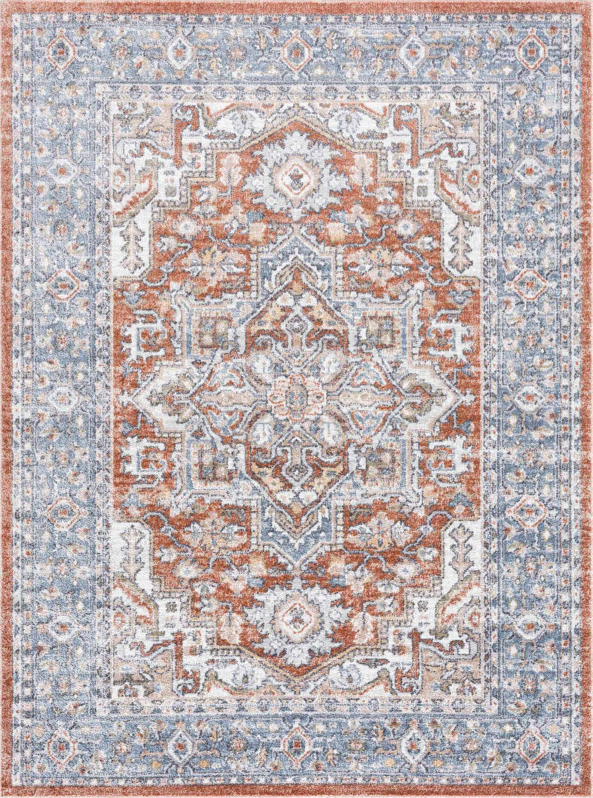 Ember Washable Area Rug - Clearance