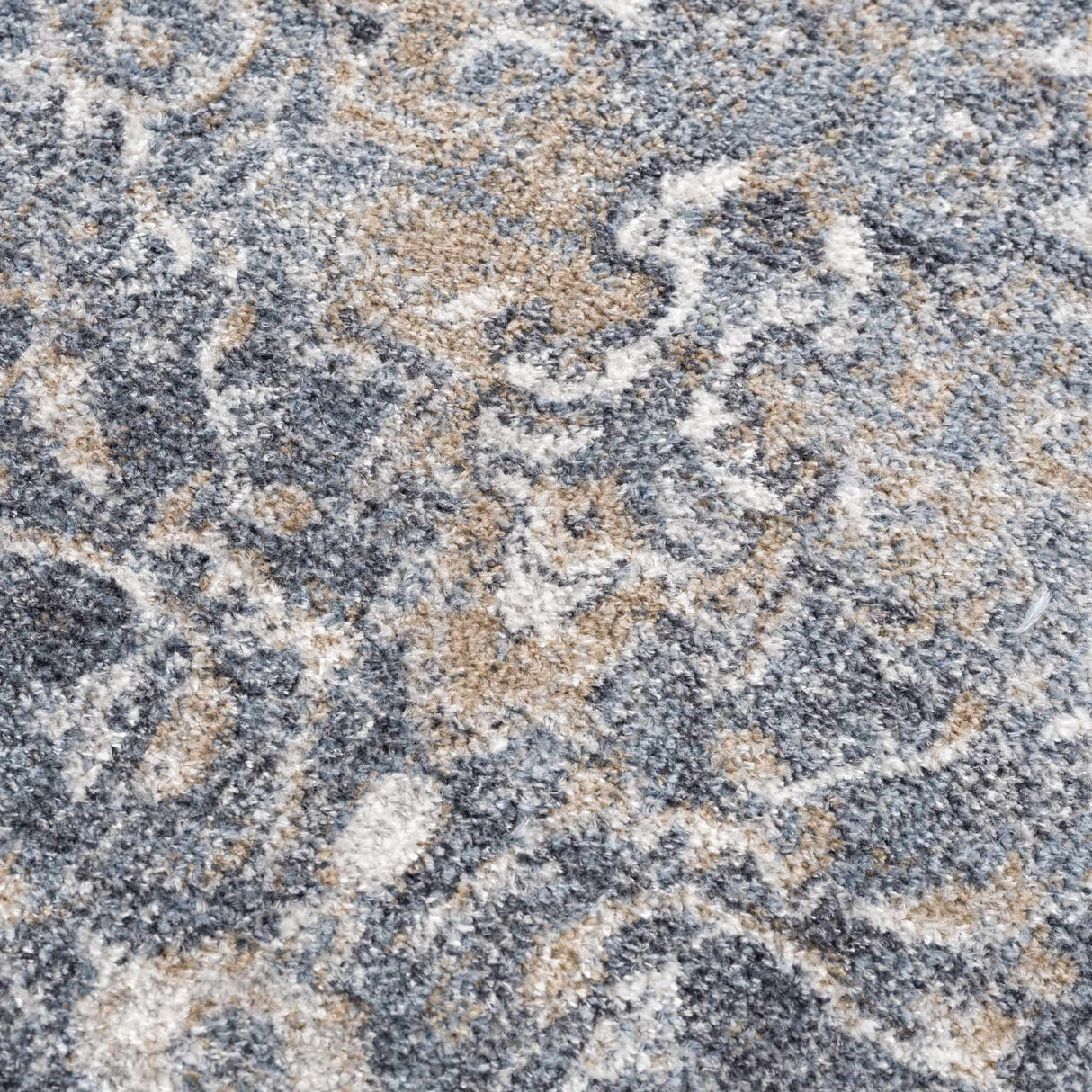 Aurum Blue Washable Area Rug - Clearance