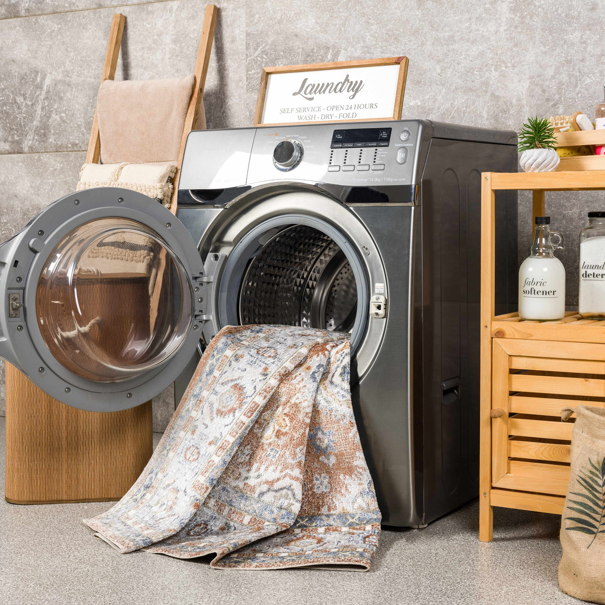 Ezio Boutique Washable Rug