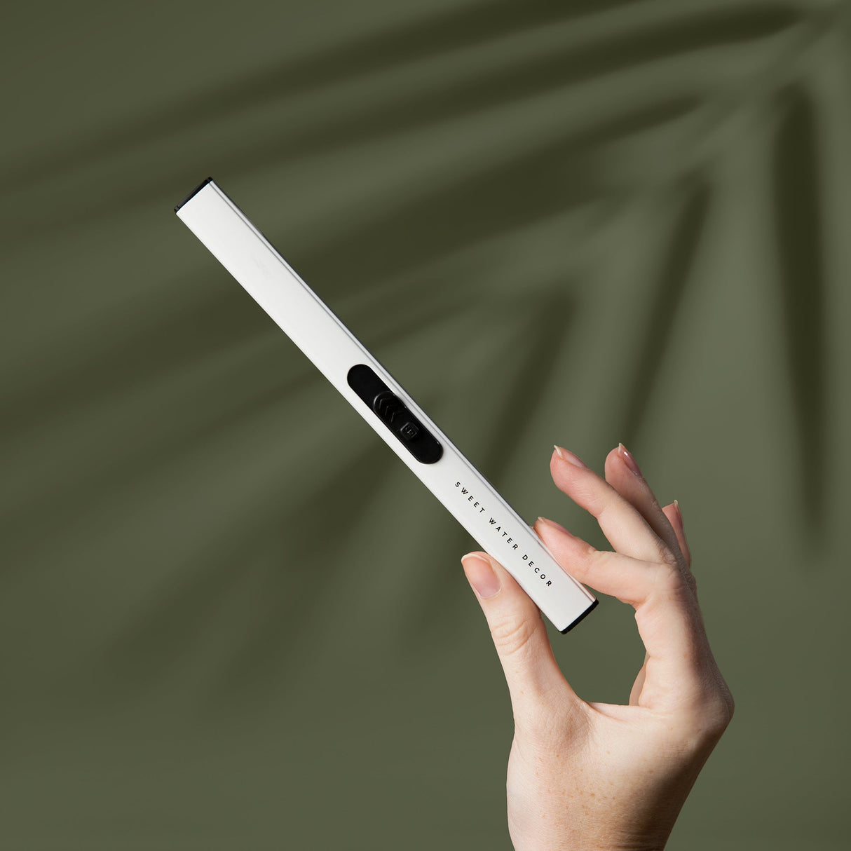 White Electric Lighter