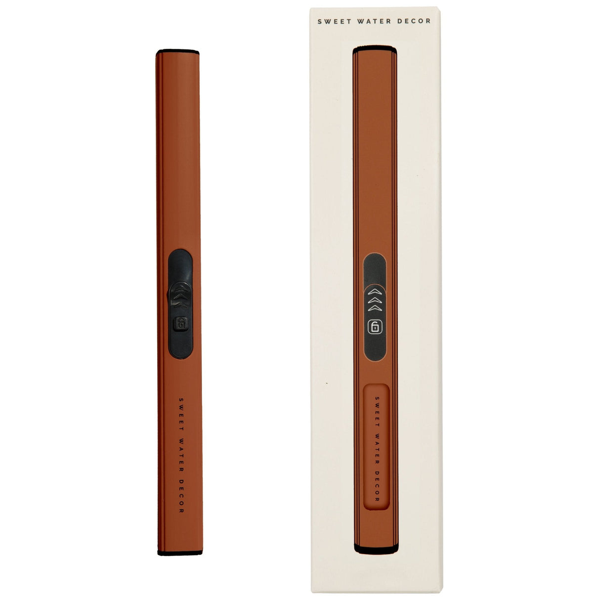 Burnt Orange Electric Lighter