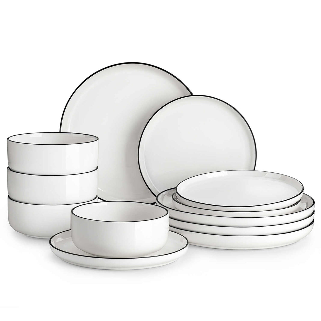 Luna 12 Piece Dinnerware Set