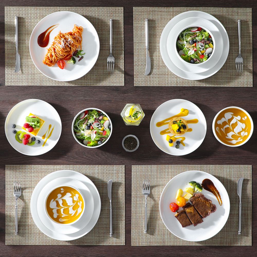 Luna 18 Piece Dinnerware Set for 6