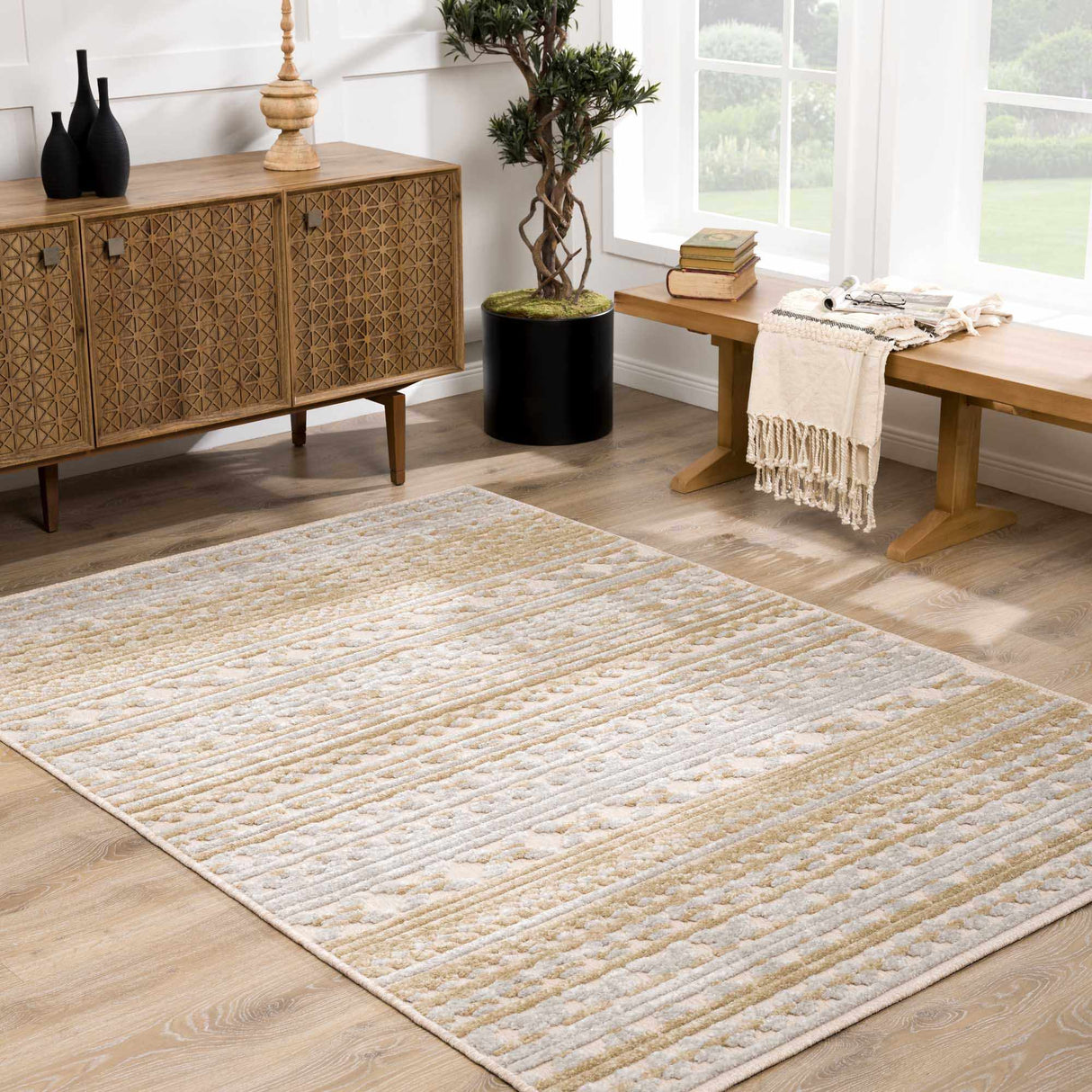 Alvan 3D Washable Rug - Clearance