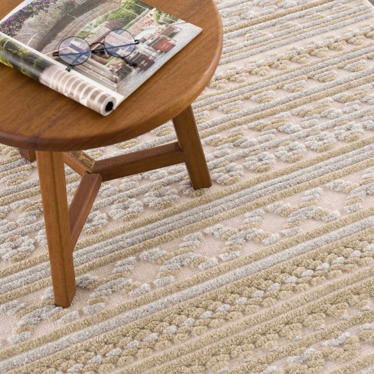 Alvan 3D Washable Rug - Clearance