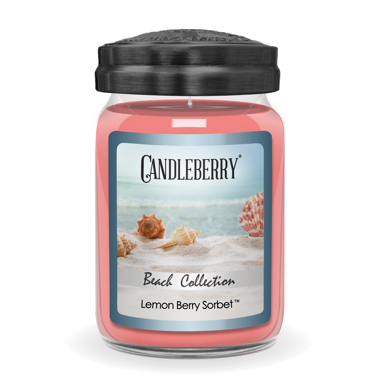 Beach Collection - Lemon Berry Sorbet™, Large Jar Candle (Collective)