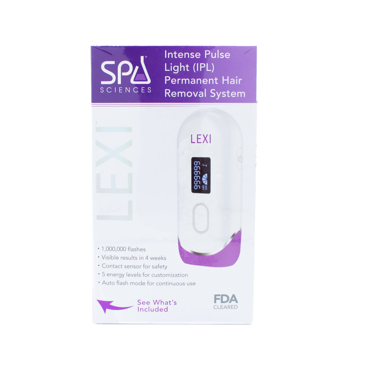 Spa Sciences Lexi IPL Permanent Hair Removal System