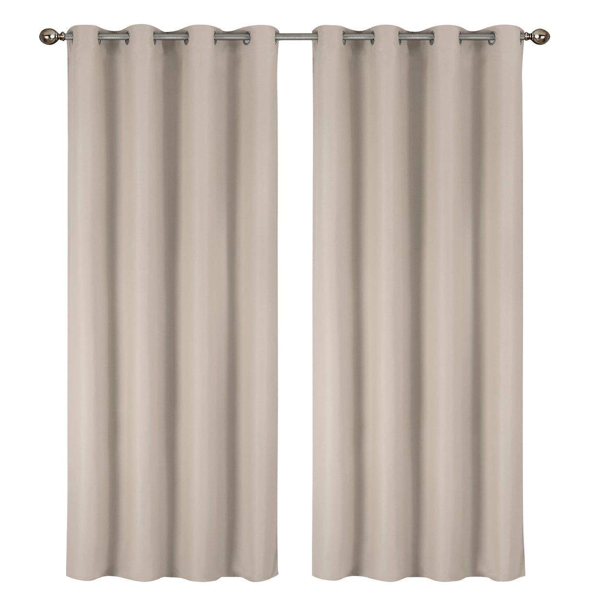 2 Pack - 55" x 84" Solid Thermal Blackout Panels (19 Colors)