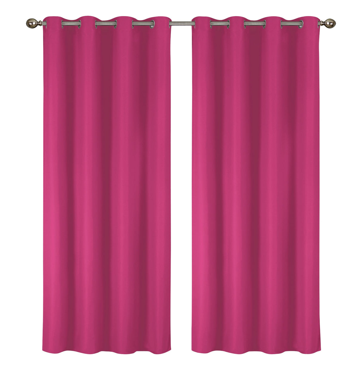 2 Pack - 55" x 84" Solid Thermal Blackout Panels (19 Colors)